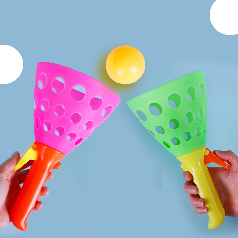 Catapult Launcher Toy - لعبة رمي كرة مزدوجة، كرة قفز