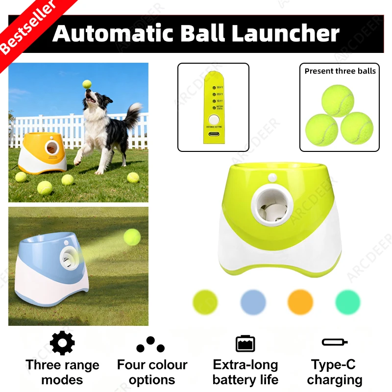 Catapult Launcher Toy - قاذفة كروية أوتوماتيكية قابلة لإعادة الشحن