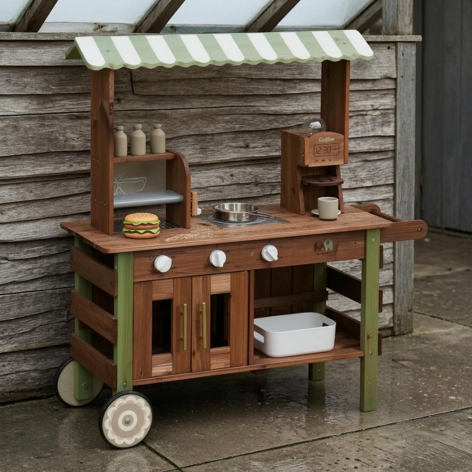 مجموعة ألعاب مطبخ وسوق خشبية ل - مراجعة Kids Toys Kitchen Set وسعره
